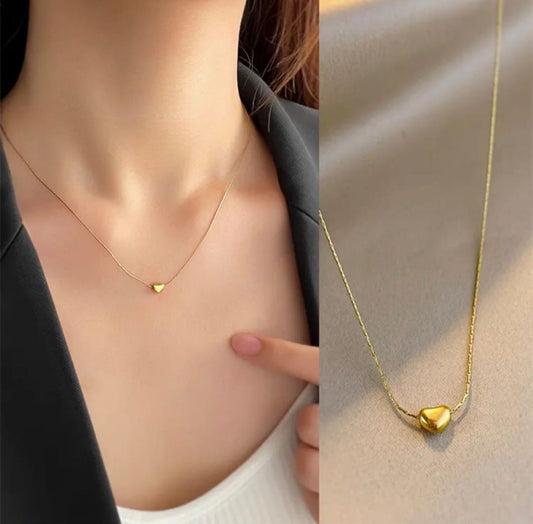 Puffy Heart Necklace