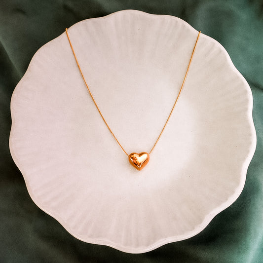 Puffy Heart Necklace