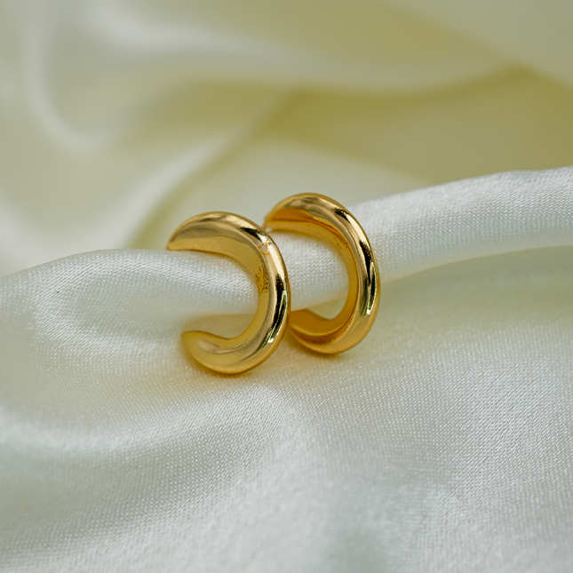 Classic Gold Hoop Earrings