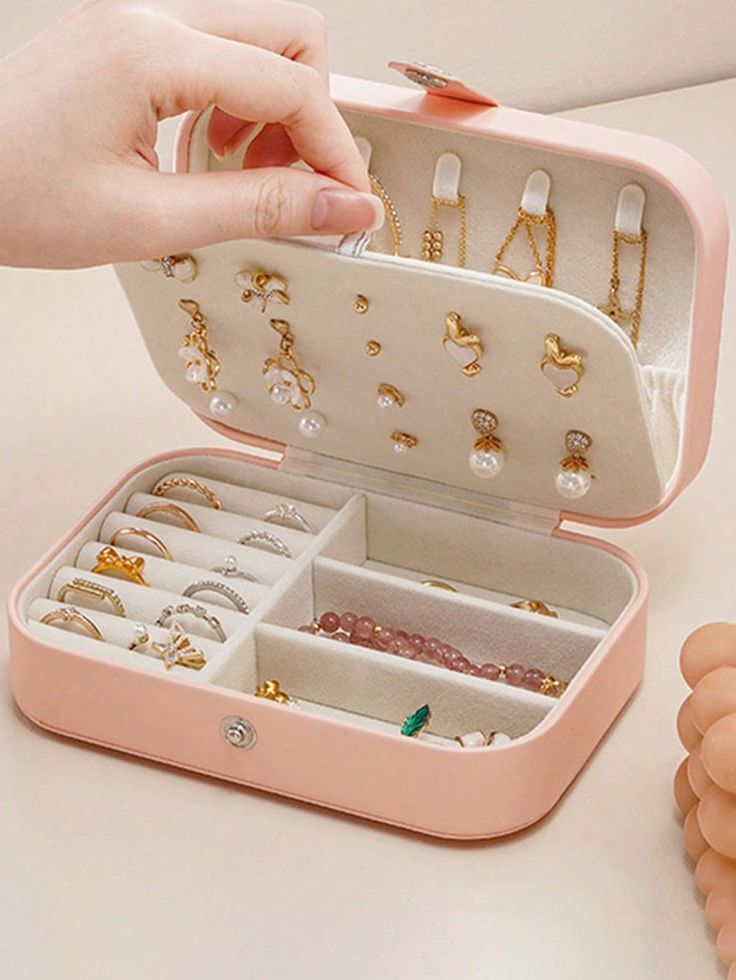 SIRAA Jewelry Storage Organizer – Travel Case Large