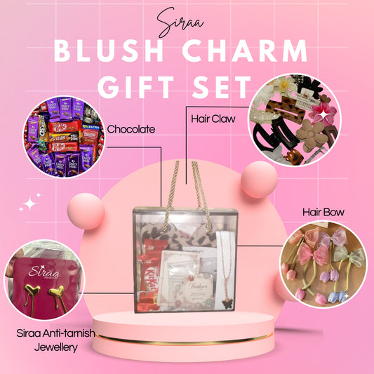 SIRAA Blush Charm Gift Set